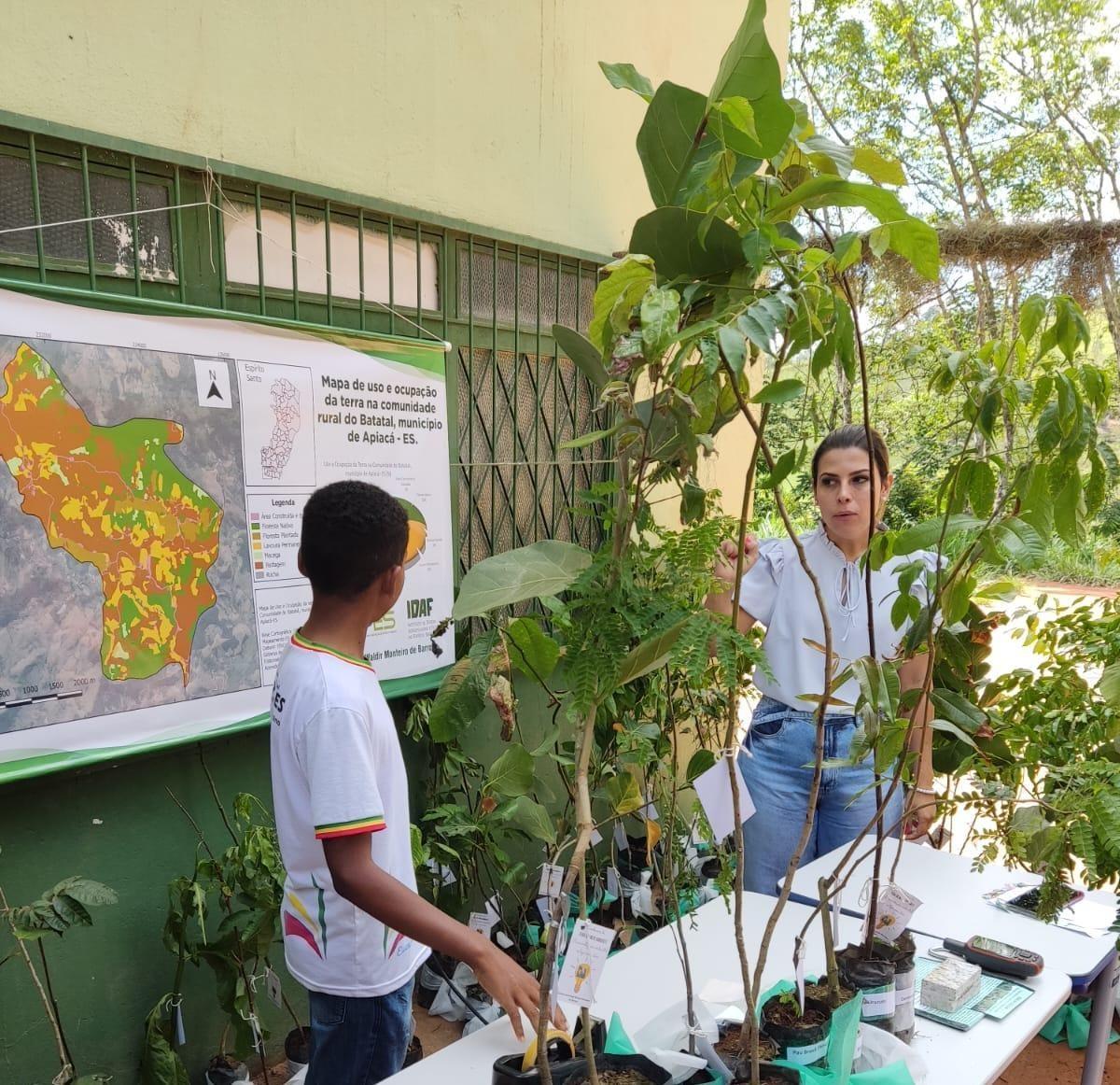 Feira do meio ambiente na Escola Waldir Monteiro de Barros