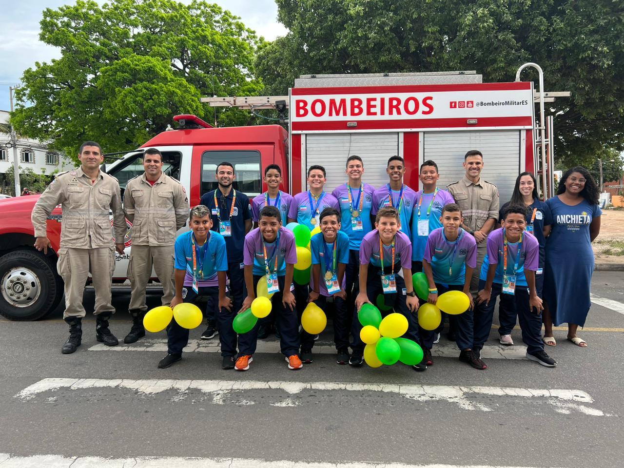 Time de Anchieta conquista 5º lugar em Jogos Escolares Brasileiro