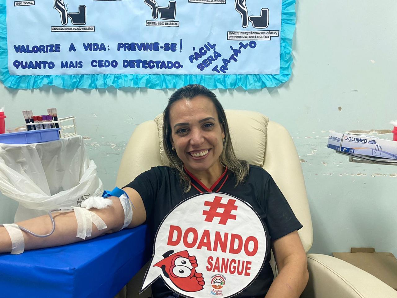53 Bolsas de Sangue São Coletadas Dentro de 5 Horas em Campanha