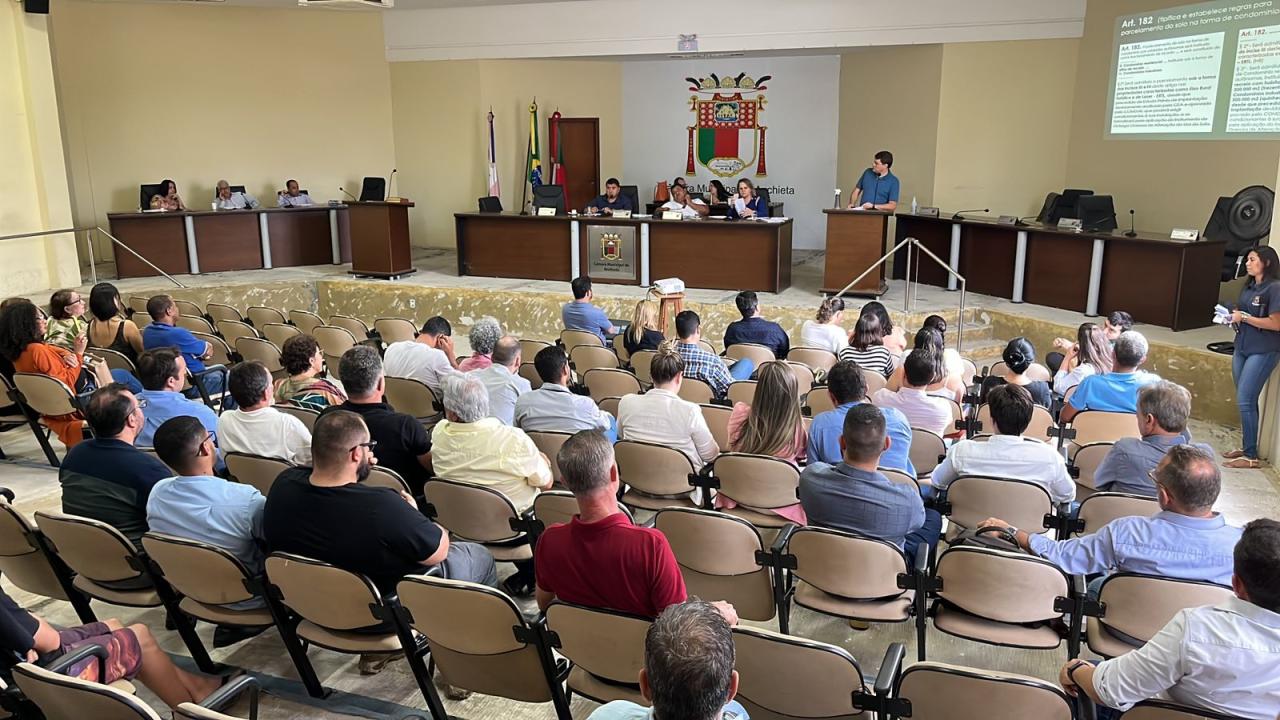 Câmara de Anchieta realizou Audiência Pública sobre revisão do Plano Diretor Municipal
