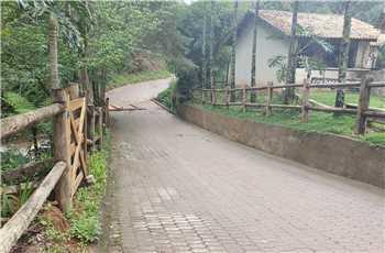 Ponte é interditada em Aracê para manutenção até o mês que vem
