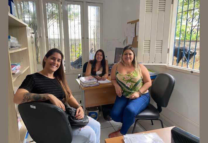 Projeto PetDog:A Secretaria Municipal de Meio Ambiente (SEMMA) esteve, última semana, na sede da (SEMMAN) de Anchieta para conhecer o projeto.