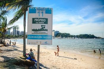 Balneabilidade: praias da capital retomam a classificação própria para banho