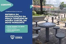 CONVITE: Entrega da praça de Novo Horizonte