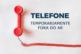 Infraestrutura temporariamente com problemas nos telefones de atendimento
