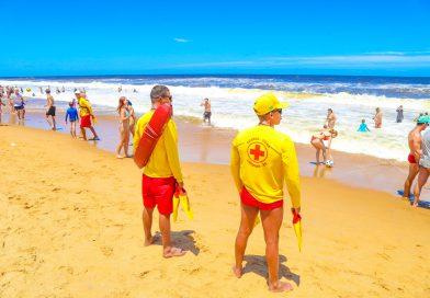 Operação Salvamar registra mais de 280 atendimentos nas praias de Linhares no último fim de semana