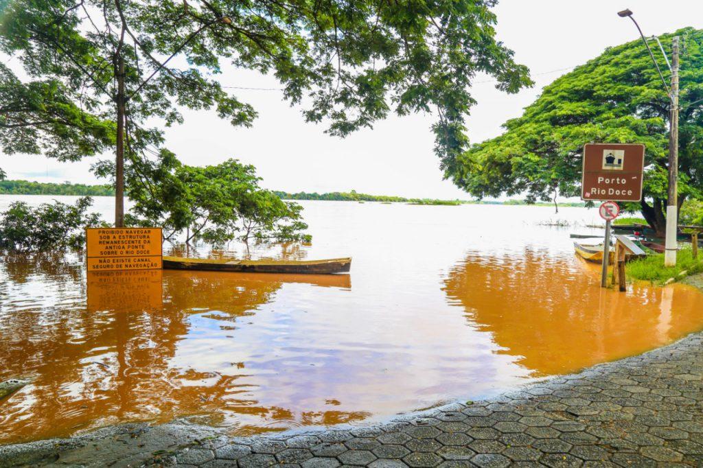 Rio Doce atinge 3,51 e a tendência é de recuo do nível
