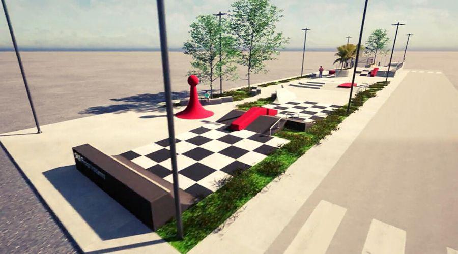 Terra Vermelha terá pista de skate em área superior a 800 m²