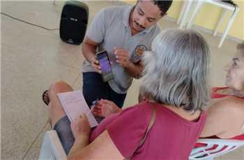 Começam as oficinas de saúde e tecnologia para idosos de Campinho