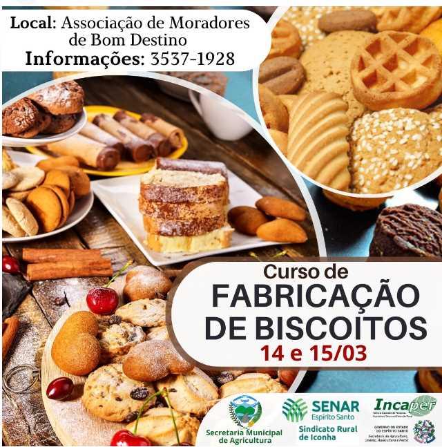 Curso de Fabricação de Biscoitos