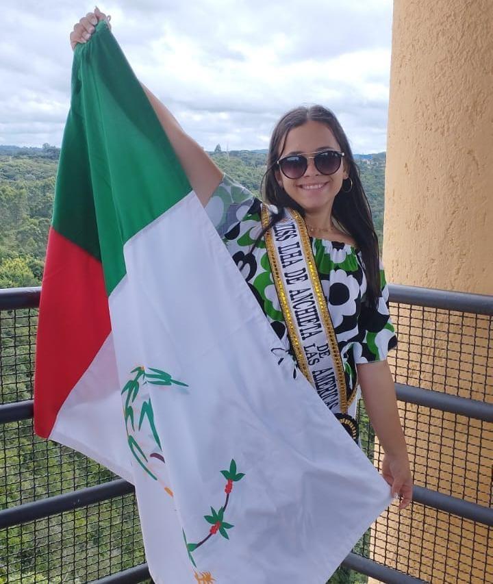 Jovem anchietense conquista título de Miss Elegância de Las Américas