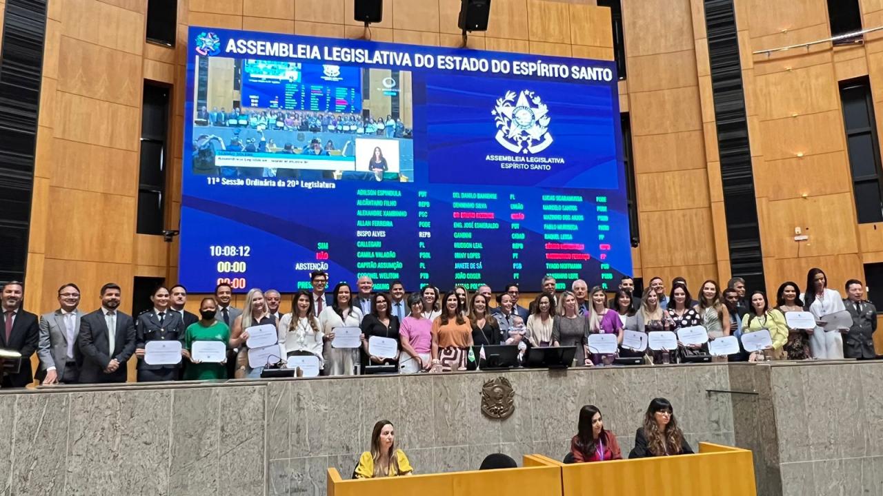 Mulheres são homenageadas na Assembleia Legislativa