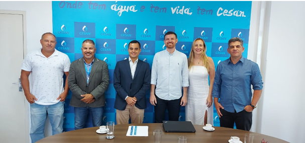 Prefeitura de Piúma se reúne com Cesan