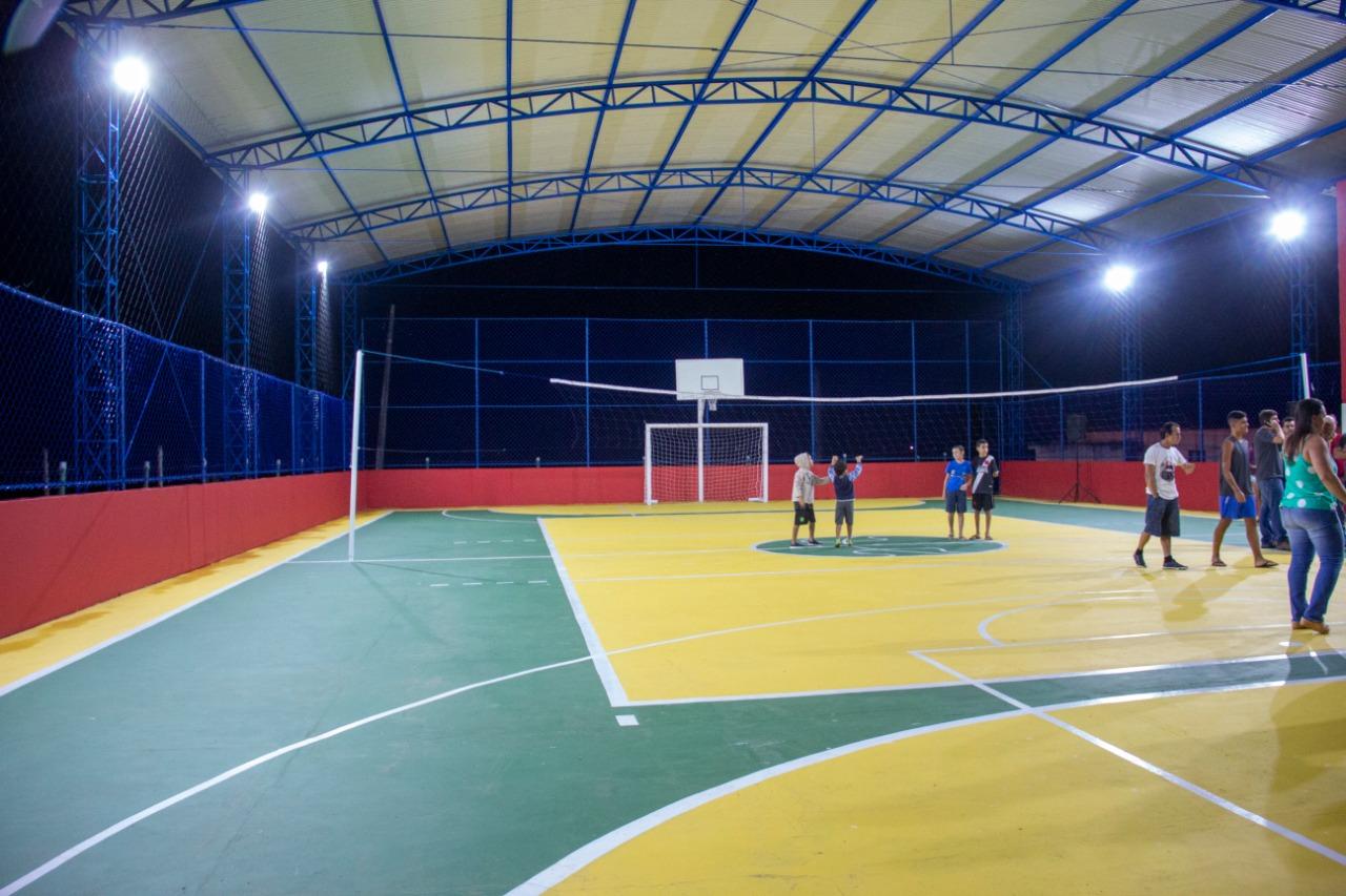 Prefeitura irá reformar quatro quadras poliesportivas