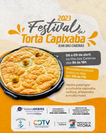 Semana Santa: Festival da Torta Capixaba começa no próximo dia 6