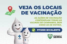 Vacinação sem agendamento neste final de semana na Serra