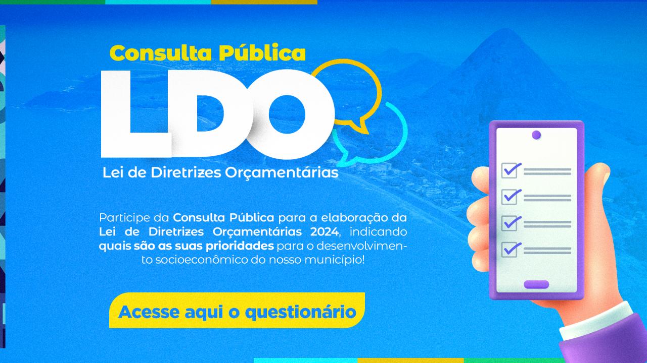 Prefeitura de Piúma vai realizar Audiência Pública de Lei de Diretrizes Orçamentárias (LDO) 2024