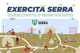 Saúde é o que interessa! Nesta quarta-feira (5), vai rolar o exercita Serra por toda a cidade!