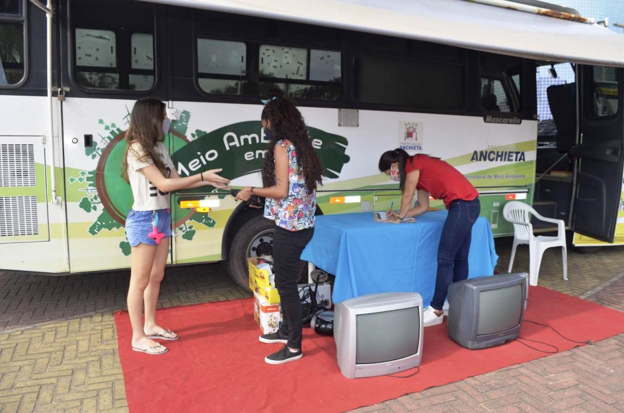 Campanha irá recolher lixo eletrônico em Anchieta