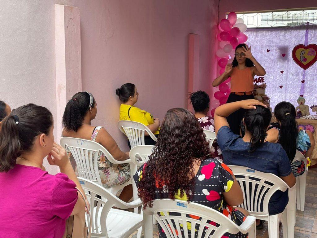 Casa da mulher promove manhã especial para as mamães gestantes