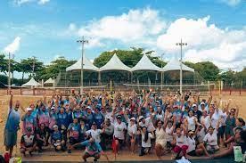 Festival de vôlei adaptado agita a turma da melhor idade da Serra