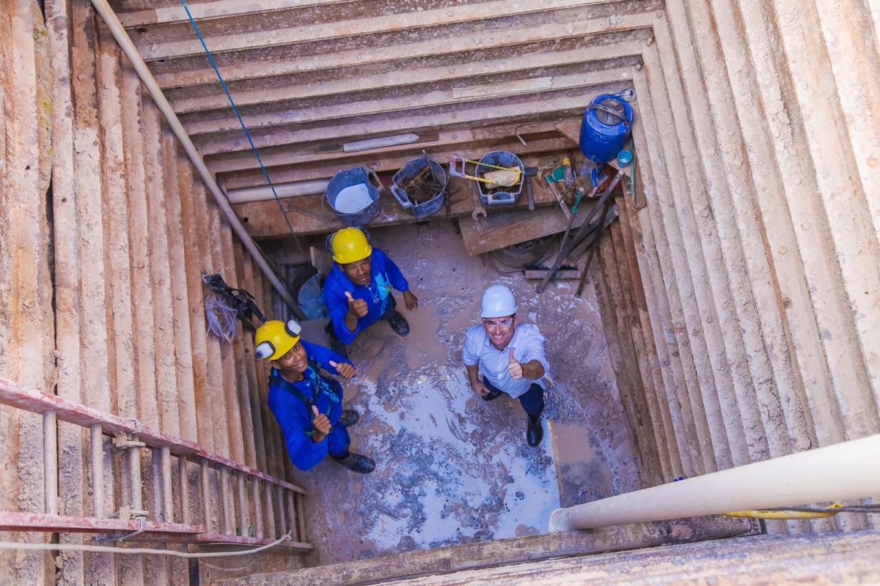 Macrodrenagem no Centro: Prefeitura inicia construção de túnel para vazão da água da chuva