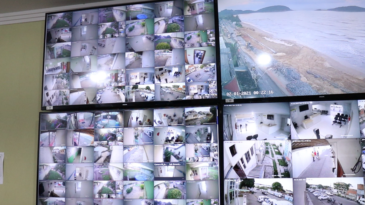 Piúma Mais Segura: Prefeitura inicia instalação de câmeras de videomonitoramento