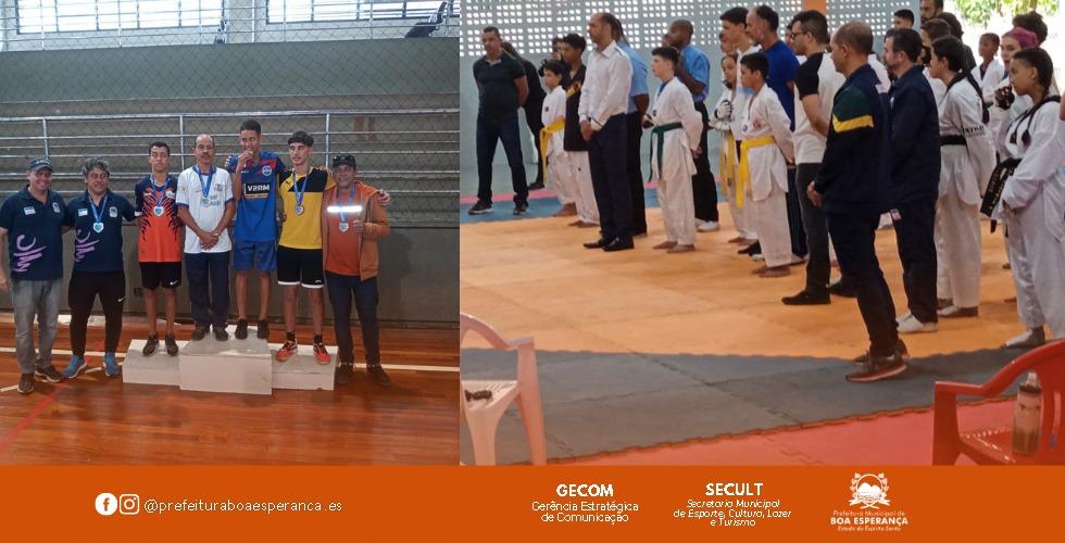 Atletas de Boa Esperança se Destacam em Tênis de Mesa e Taekwondo nos Jogos Escolares do Espírito Santo