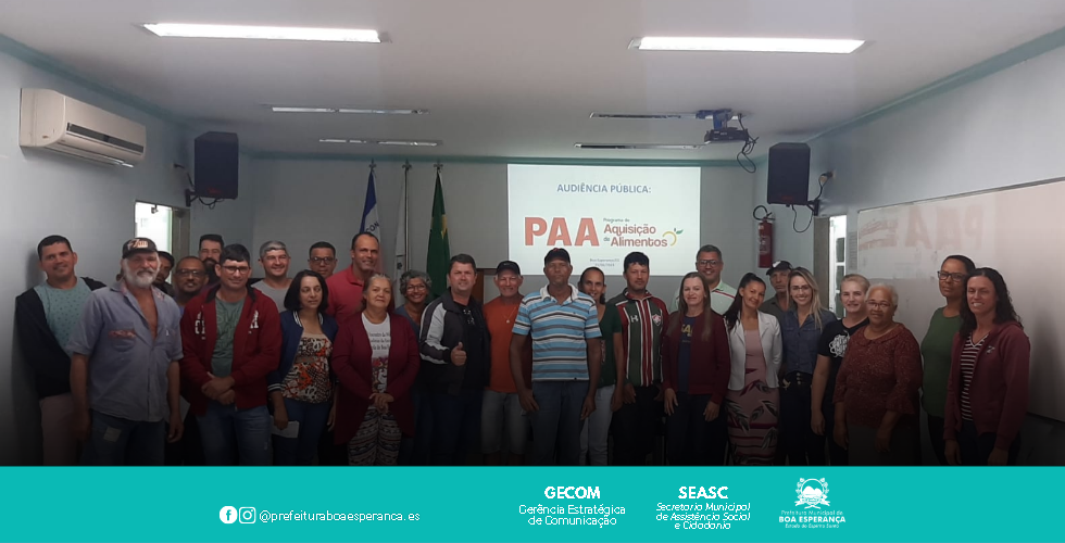 Prefeitura Promove Programa de Aquisição de Alimentos para Beneficiar Produtores Locais e Famílias Carentes