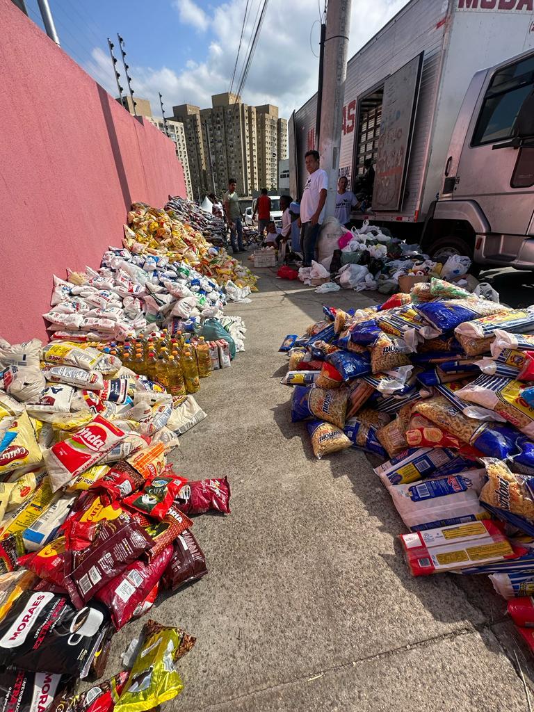 Maior evento de rap e trap do ES arrecada mais de 22 toneladas de alimentos
