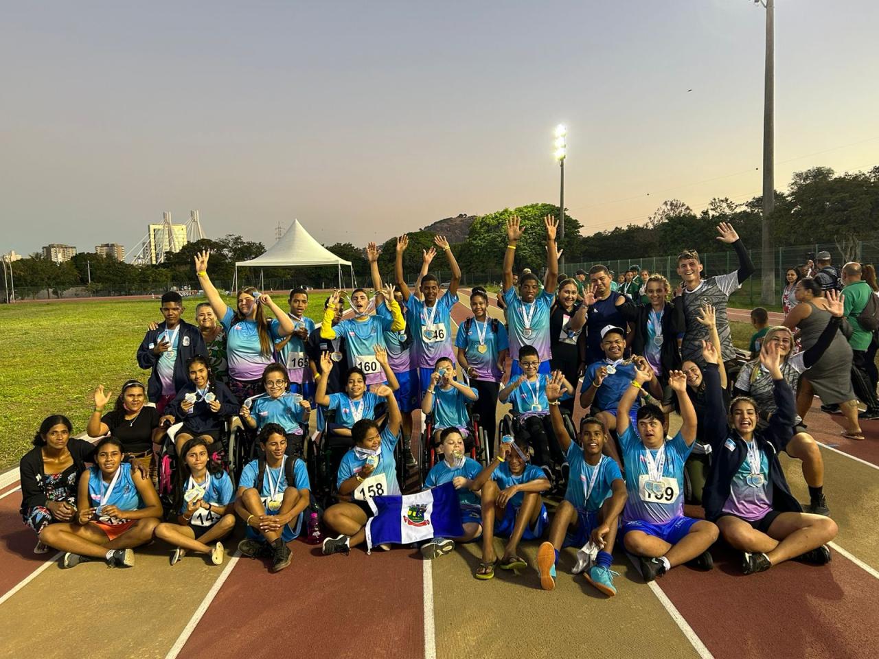 Atletas de Linhares foram destaques nos Jogos Escolares Paralímpicos do ES e do Atletismo Adaptado