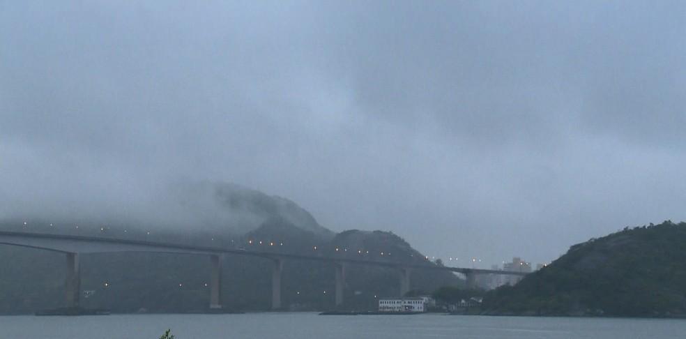 O mês de julho no Espírito Santo começa com temperaturas mais baixas por conta da aproximação de uma frente fria