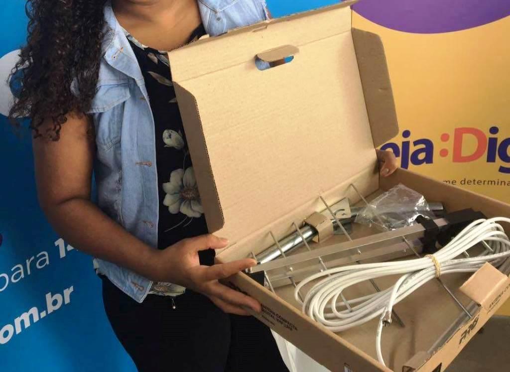 Agendamento para receber kit da TV digital até 18 de agosto