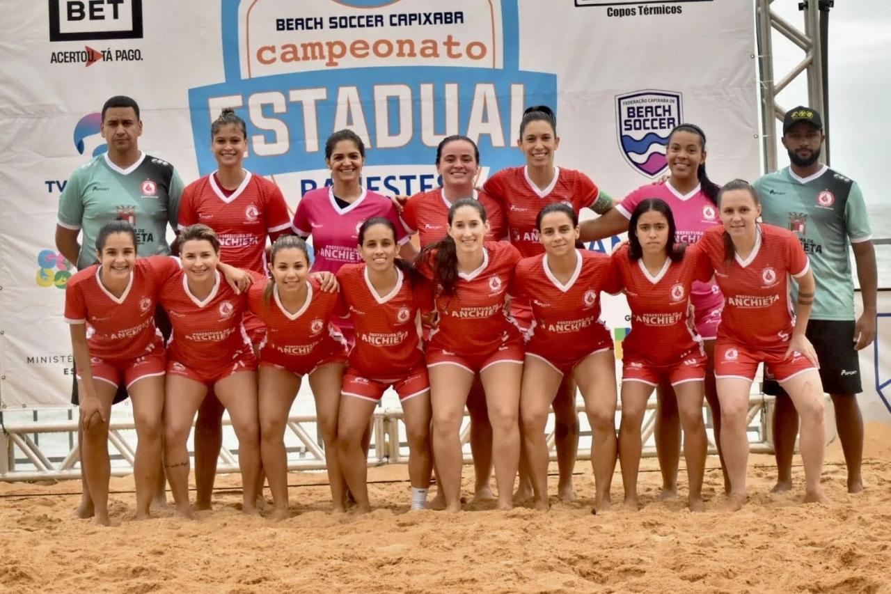 Anchieta na final do o Campeonato Estadual de Beach Soccer