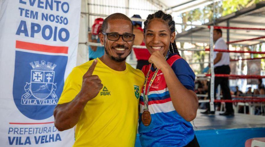 Atleta de Vila Velha conquista terceiro lugar em competição nacional de boxe