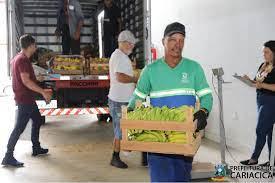 Banco de Alimentos de Cariacica recebe nove toneladas de frutas e legumes para distribuição a beneficiários