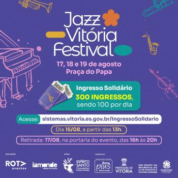 Festival de Jazz e Bossa chega a Vitória