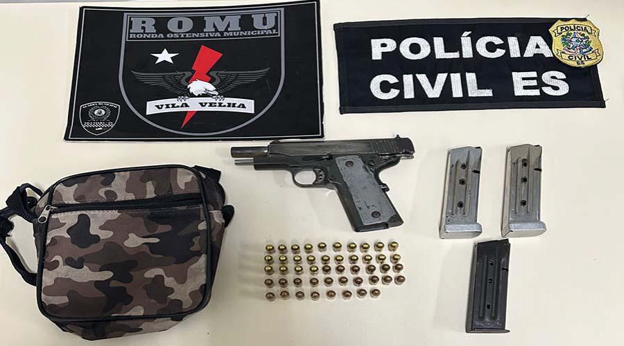 Guarda Municipal ajuda a prender suspeito de homicídio e tráfico de drogas