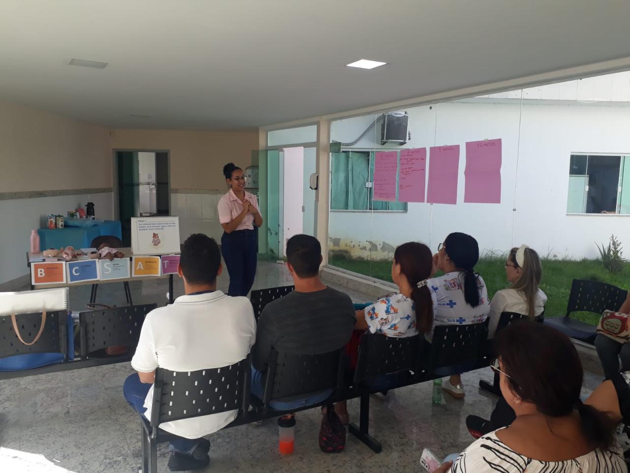 Prefeitura de Guarapari realiza campanha de aleitamento materno, durante Agosto Dourado