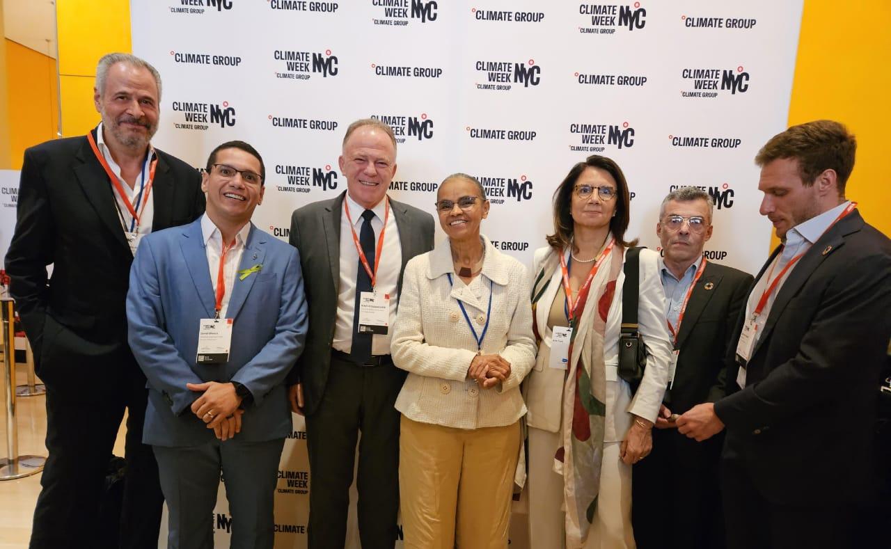 Casagrande participa da abertura da Semana do Clima em Nova Iorque