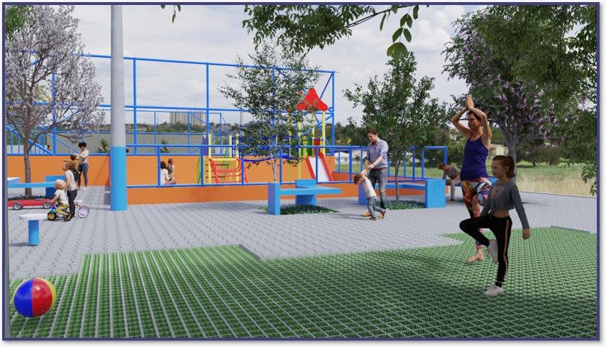 Comunidade do bairro Columbia vai ganhar nova praça e uma brinquedopraça