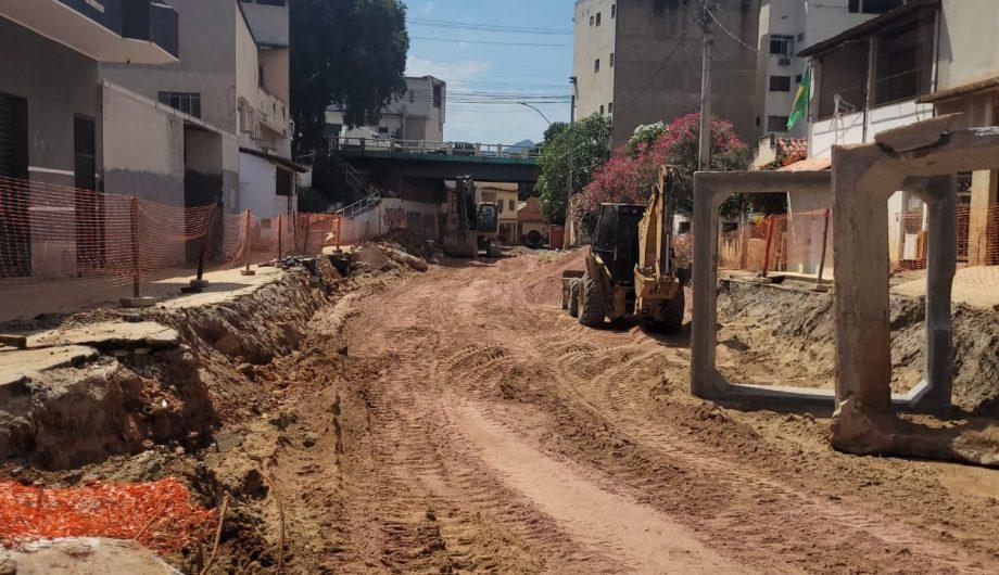 Macrodrenagem: obras avançam na região do bairro Nova Brasília