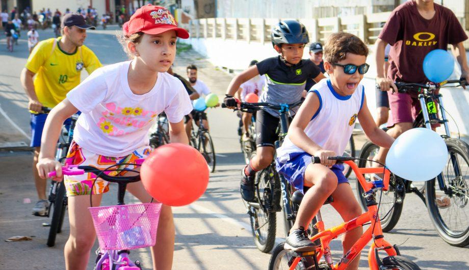 Domingo (15) tem passeio ciclístico do Dia das Crianças