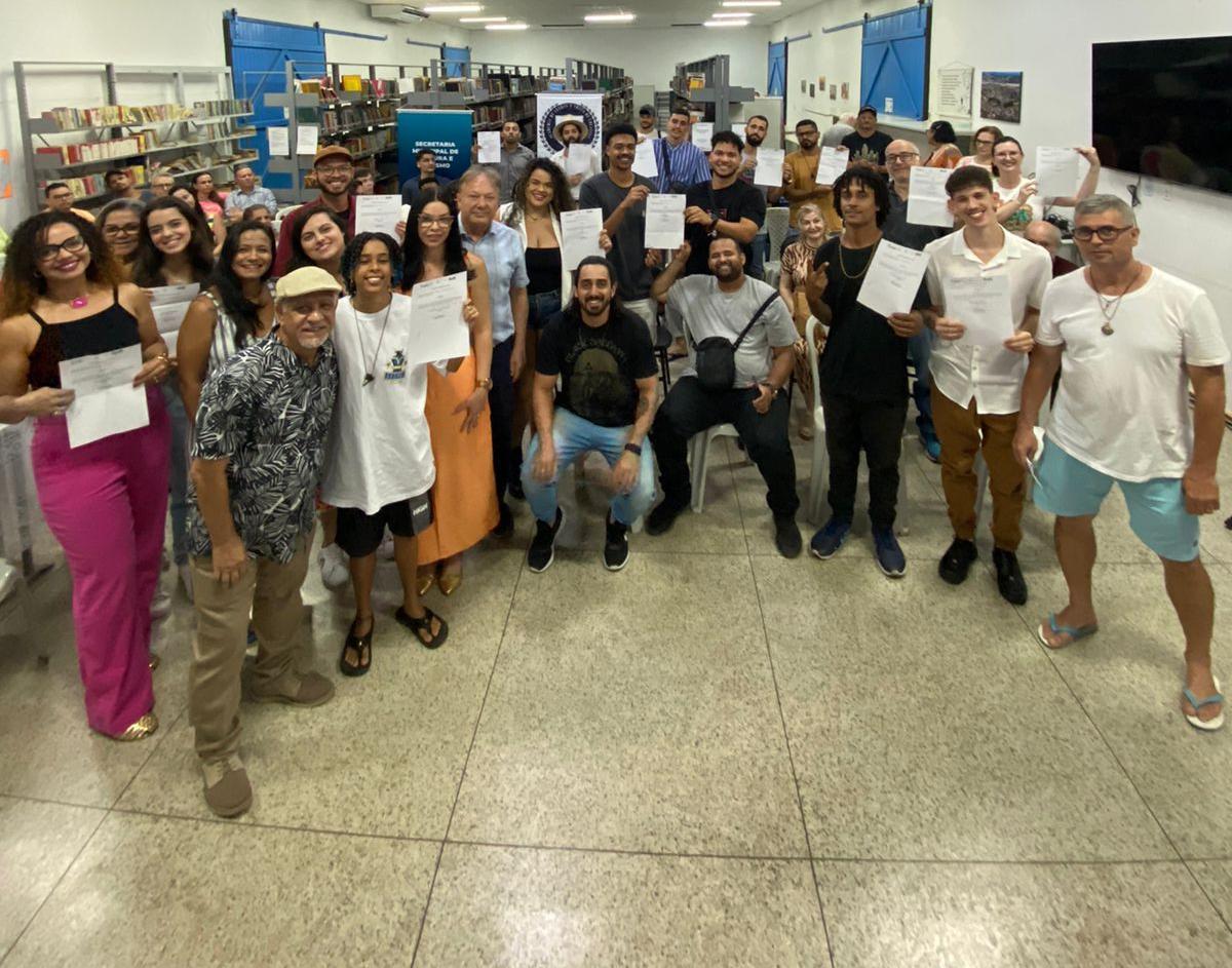 Artistas e produtores de Colatina recebem recursos da Lei Paulo Gustavo