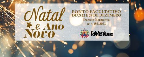 Decreto Normativo estabelece ponto facultativo nas vésperas de Natal e Ano Novo