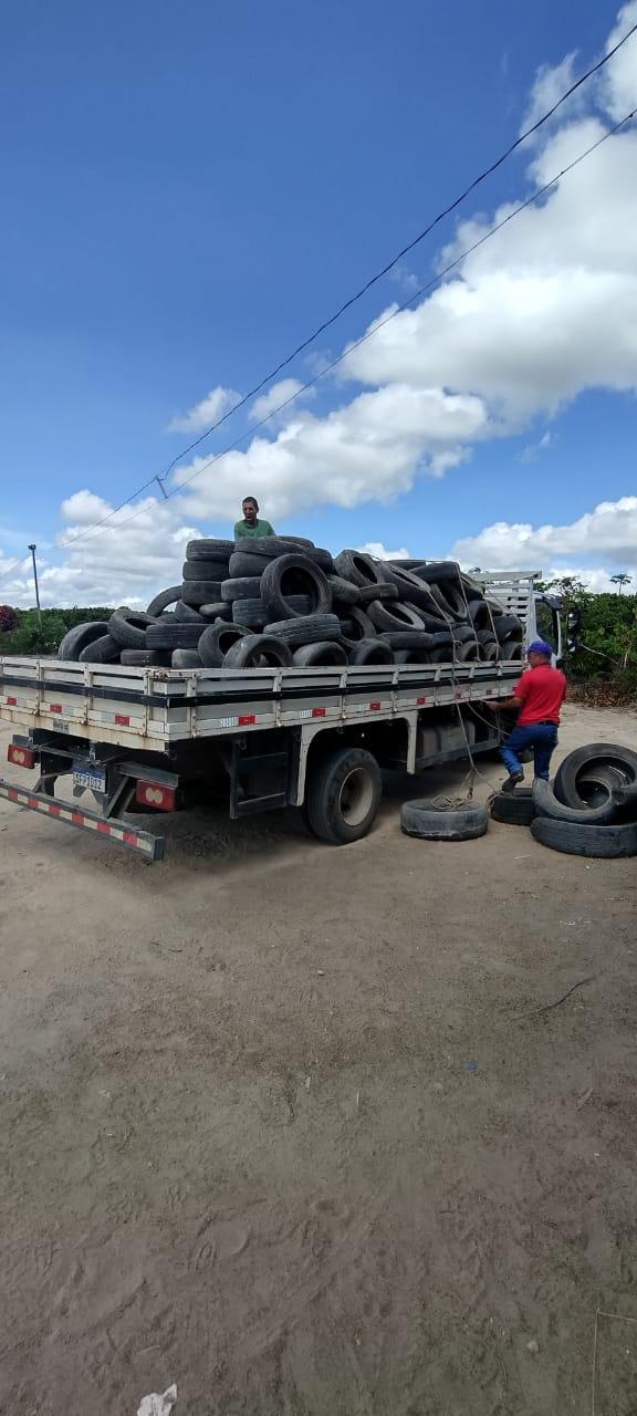 Prefeitura Municipal de Boa Esperança: Ação Ambiental Recolhe 7,5 Toneladas de Pneus Inservíveis