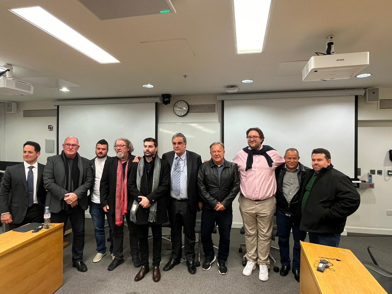 Prefeito Guerino Balestrassi participa das audiências na Corte Inglesa sobre o crime ambiental de Mariana