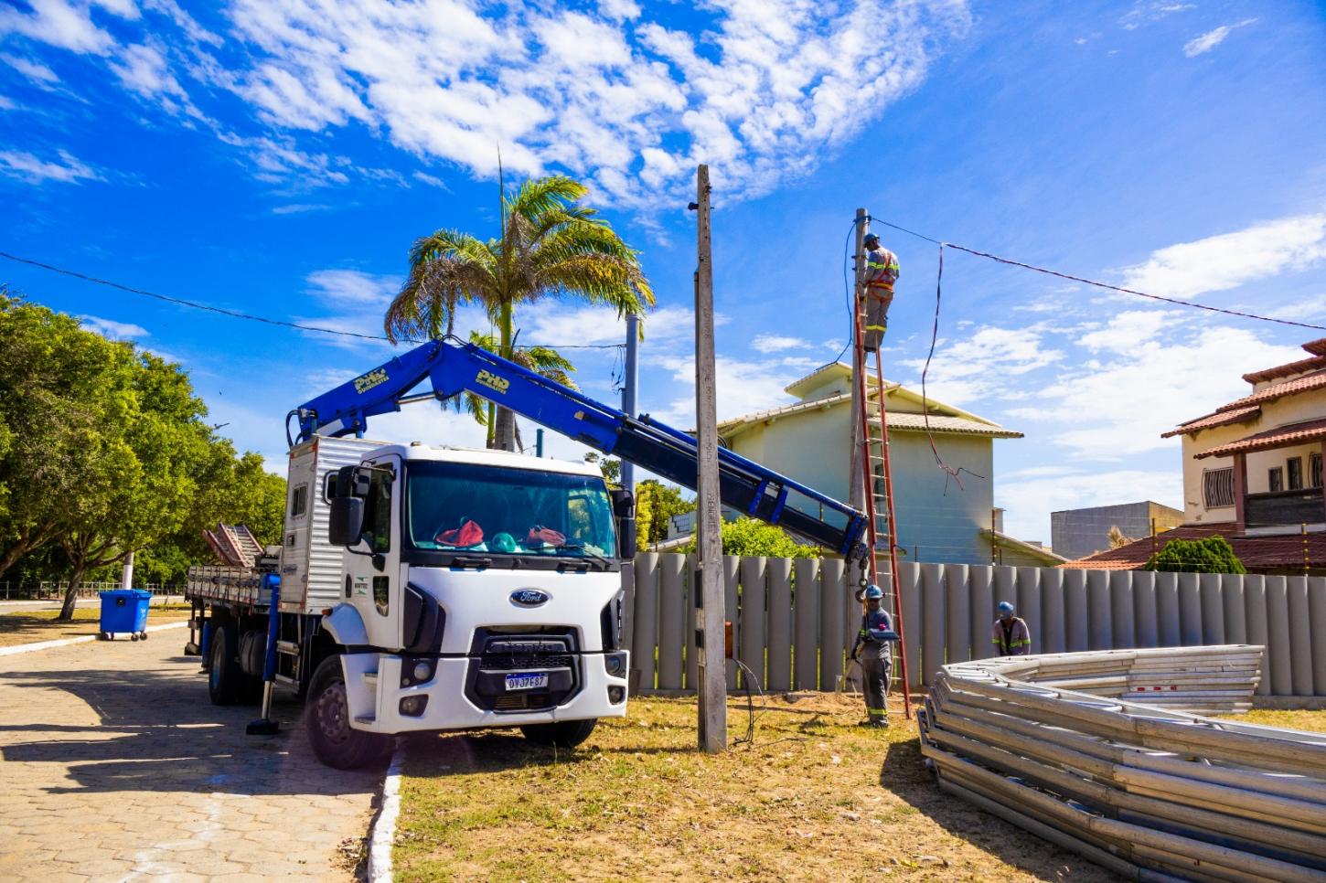 Equipes intensificam limpeza no Balneário do Pontal do Ipiranga