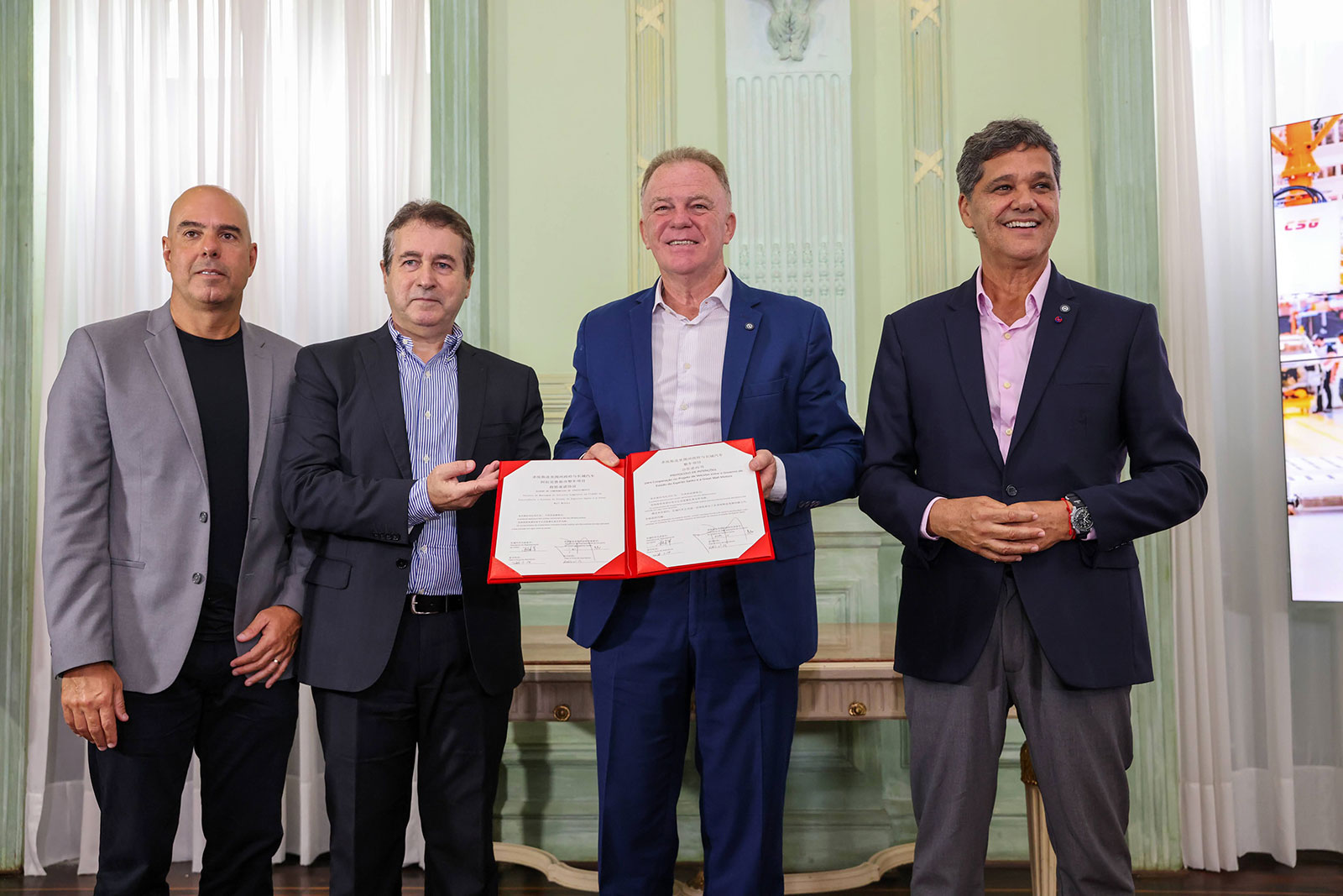 Governo do Estado apresenta novas etapas da implantação da fábrica de veículos da GWM