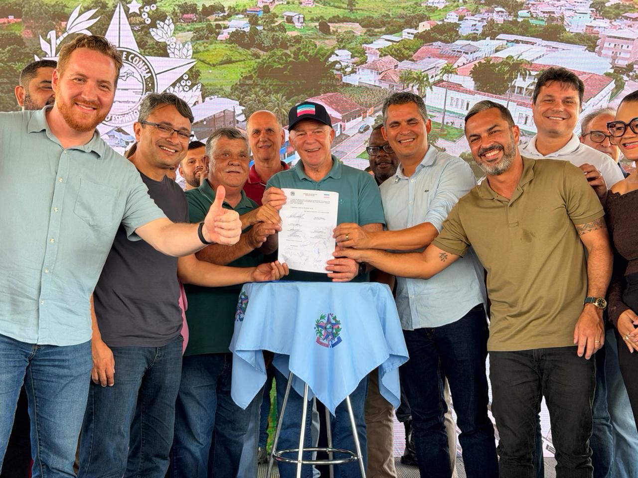 Casagrande anuncia investimentos e realiza entregas em São José do Calçado